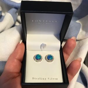 Contessa Di Capri Sterling Silver Earrings